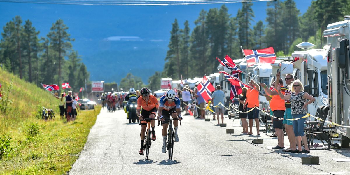 To deltakere i tøff kamp i Arctic Race of Norway