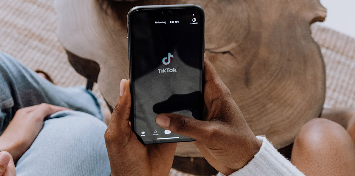 TikTok på mobil