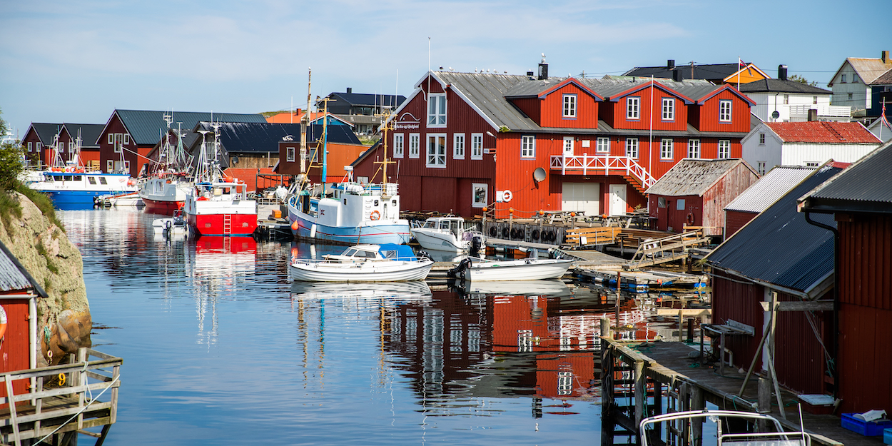 Fiskevær på Mausund