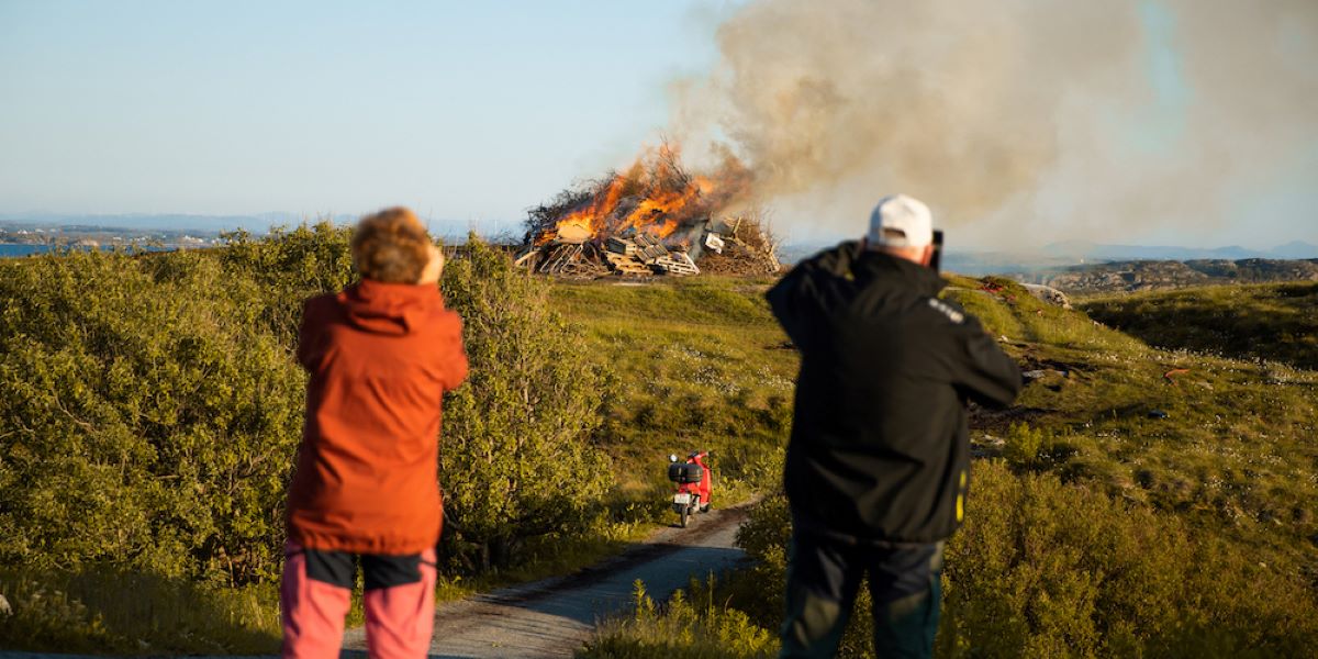 St.hansfeiring på Mausund