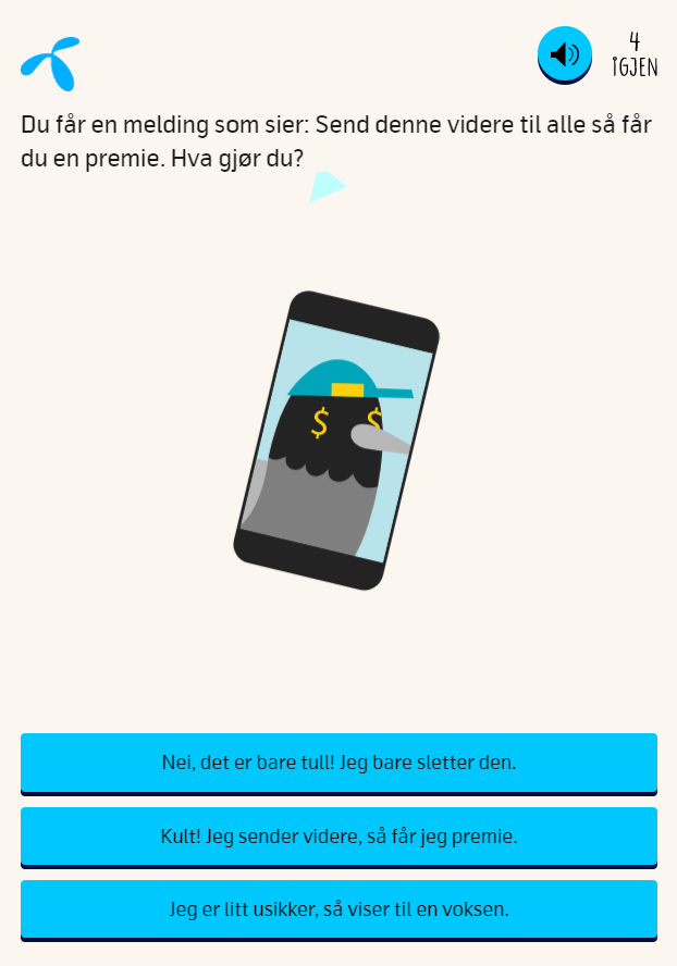 Skjermbilde av Mobilmerket