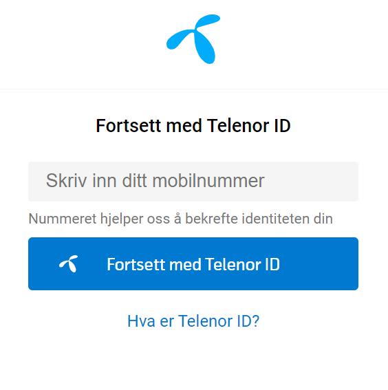 Eksempel på falsk fakturaside